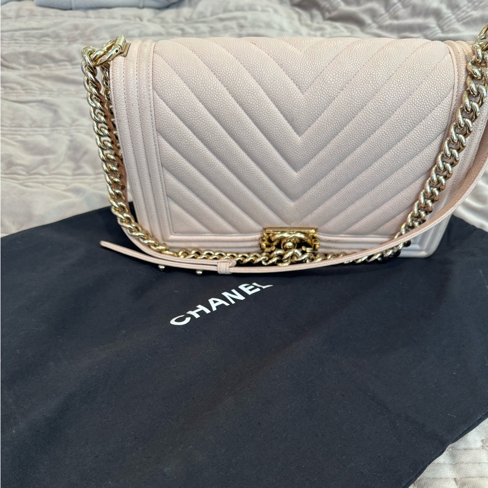 Medium Chevron Chanel bag